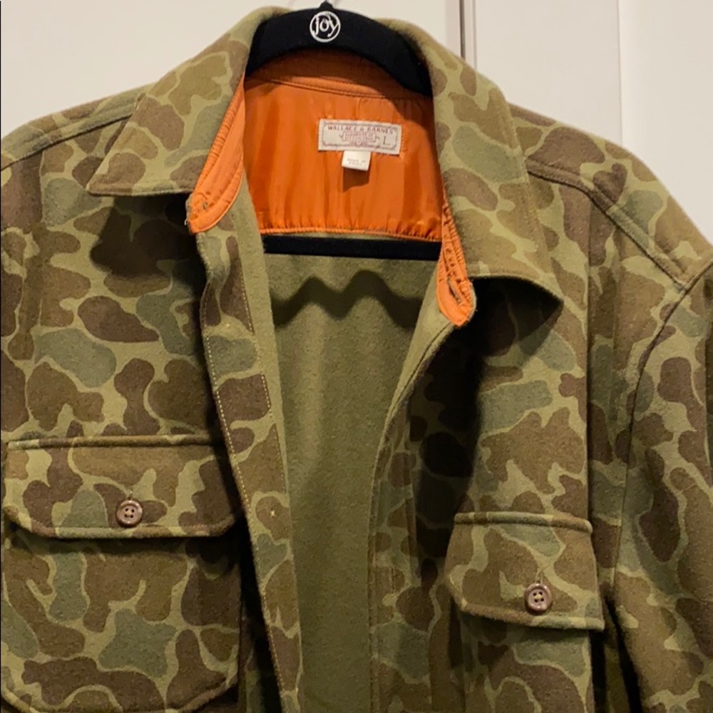 Wallace and Barnes Wool Shirt Jacket